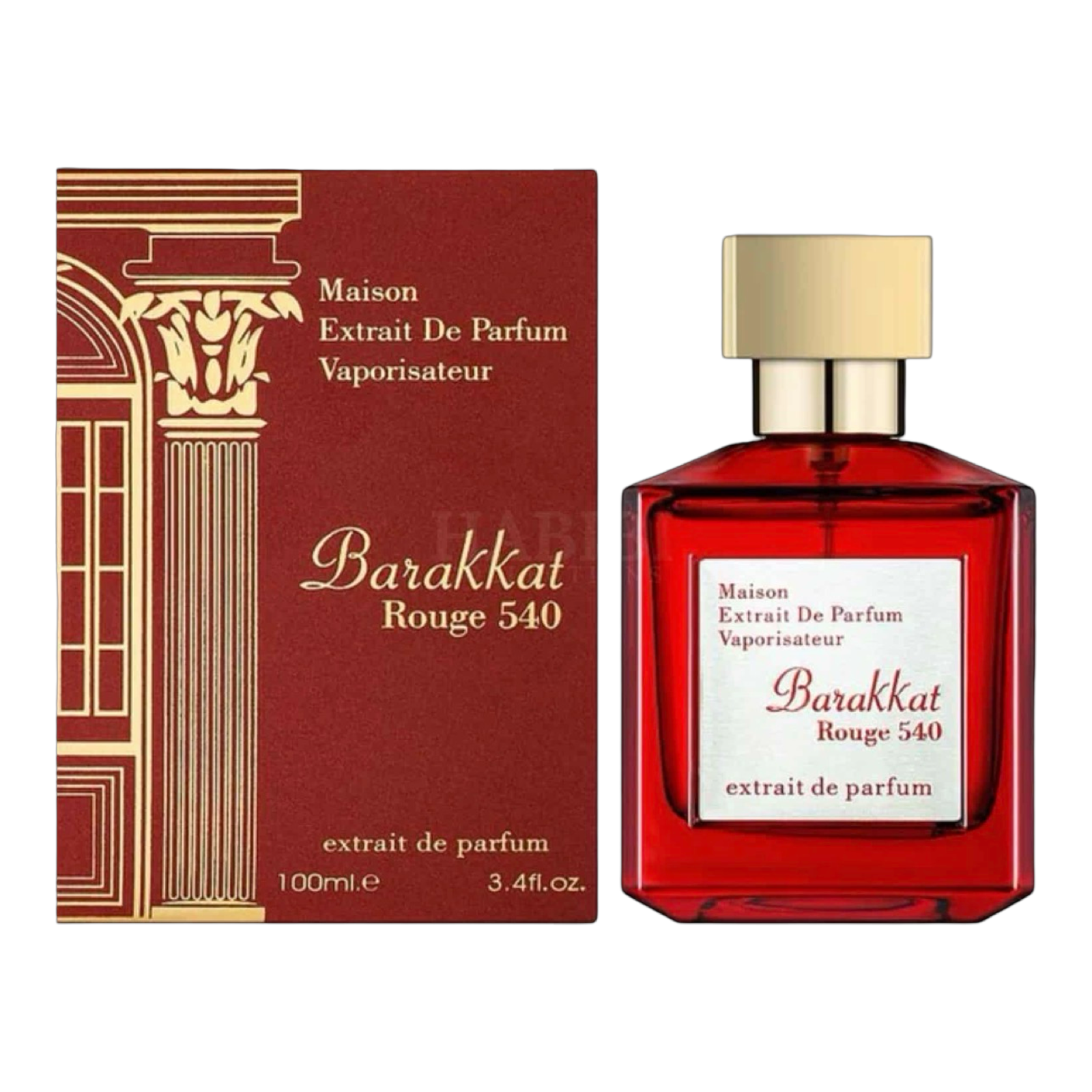 Barakkat Rouge 540 Maison Extrait de Parfum 100ml Fragrance World